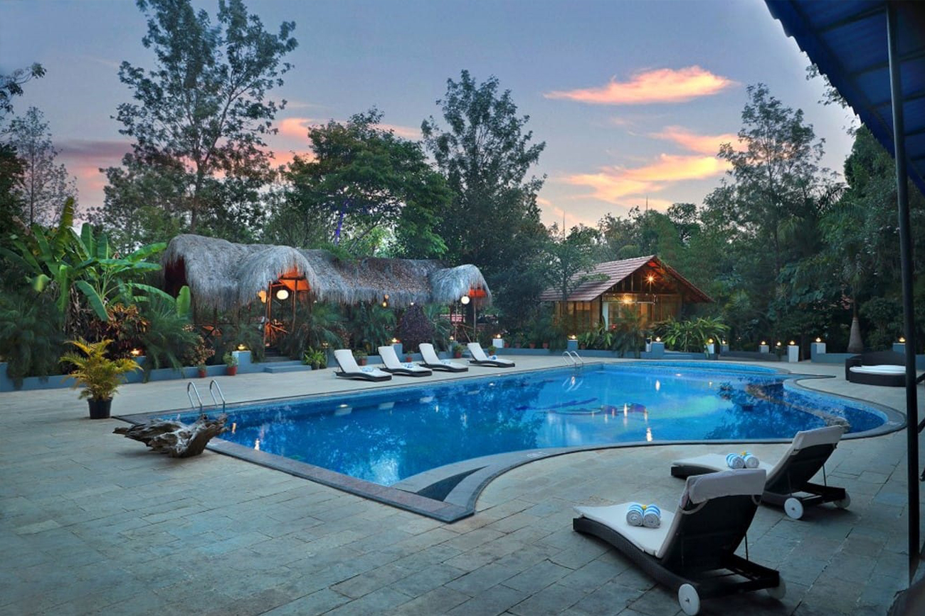 Best Luxury pool Resort in Coorg